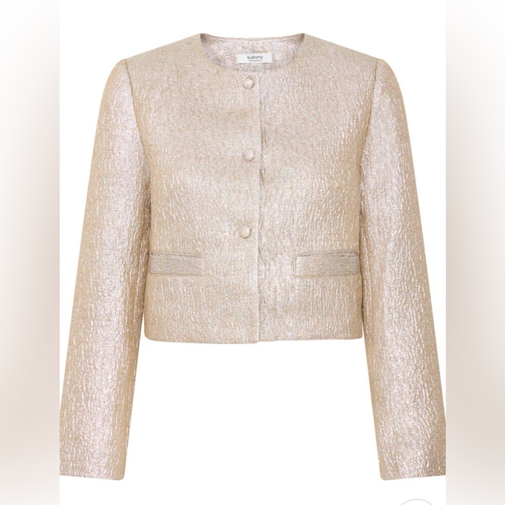 🆕B.YOUNG 💛Effa Gilded jacket - Picture 3 of 11